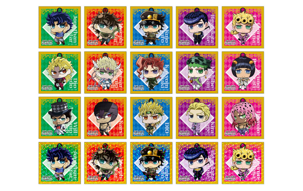 JOJO WORLD トレーディングステッカー