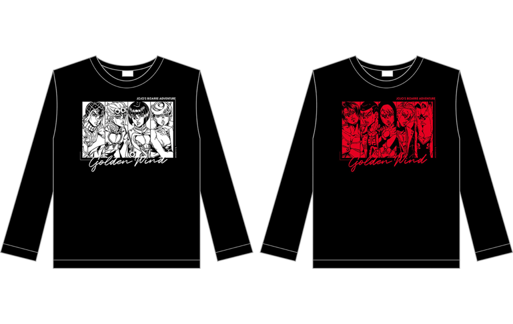 ロングTシャツ『ジョジョ～新たなる旅立ち～ver.』