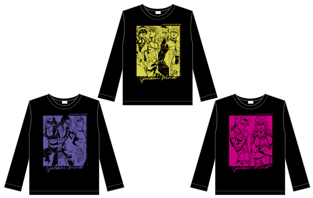 ロングTシャツ『ジョジョ～新たなる旅立ち～ver.』【vol.2】