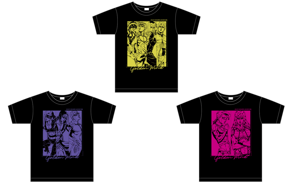 Tシャツ『ジョジョ～新たなる旅立ち～ver.』【vol.2】