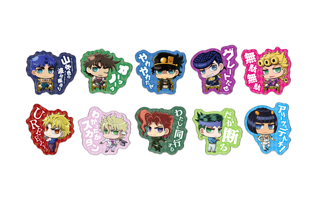 JOJO WORLD アクリルバッジ