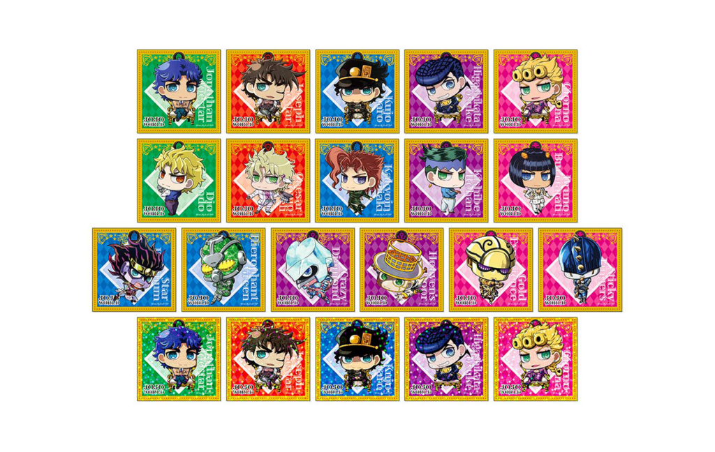 JOJO WORLD トレーディングステッカー Vol.2