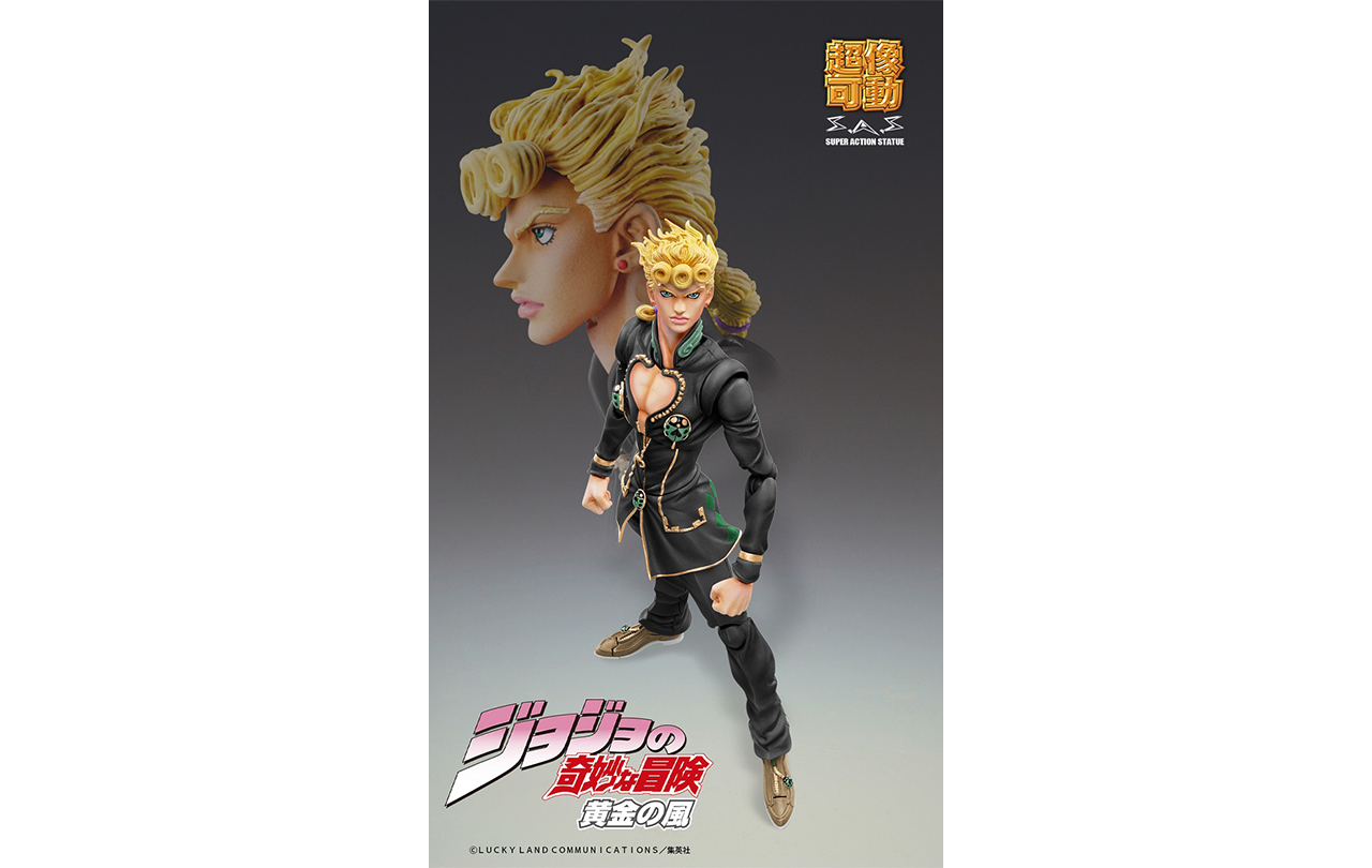 ジョジョの奇妙な冒険 第5部』超像可動「ジョルノ・ジョバァーナ Ver