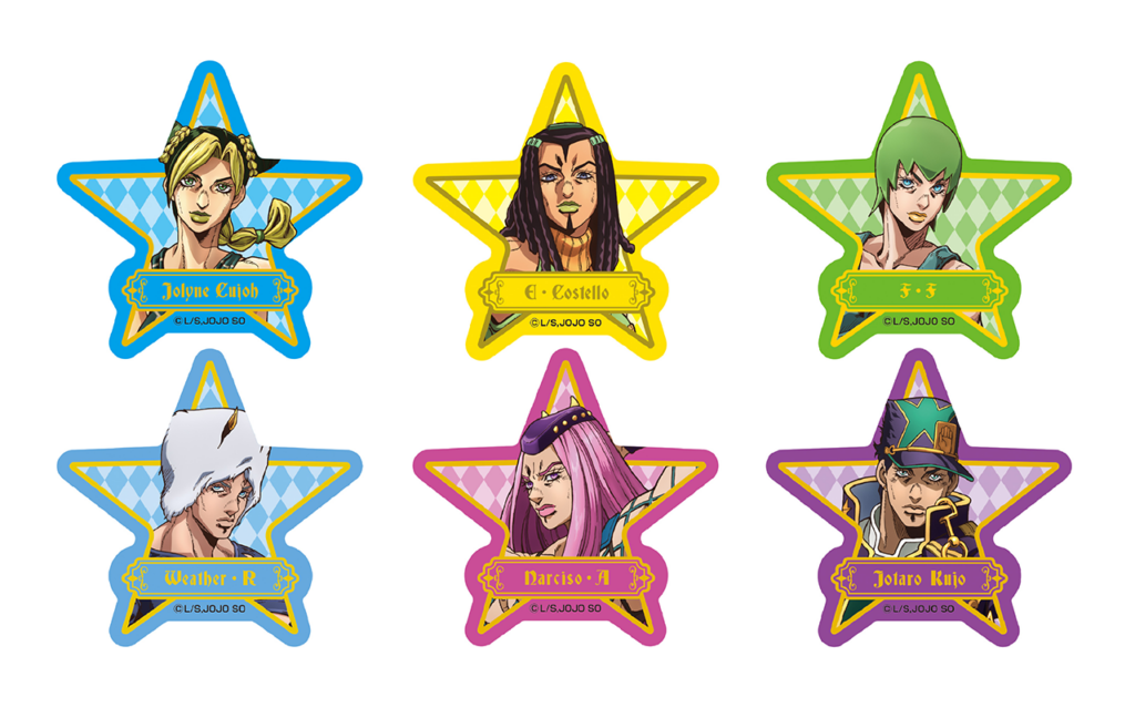 星型ラメアクリルバッジ