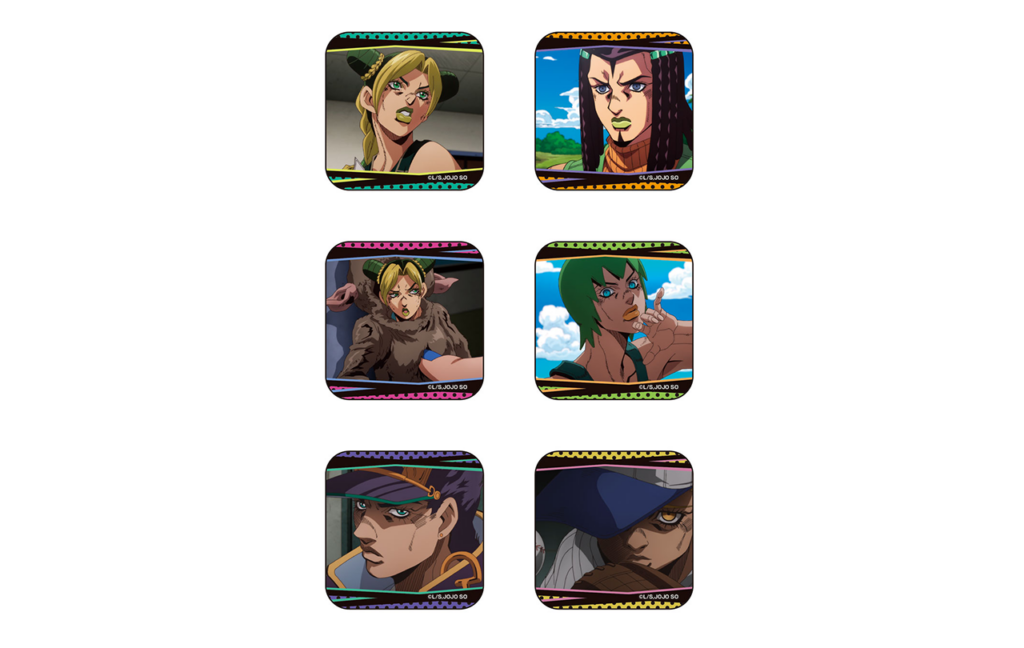 スクエア缶バッジコレクション