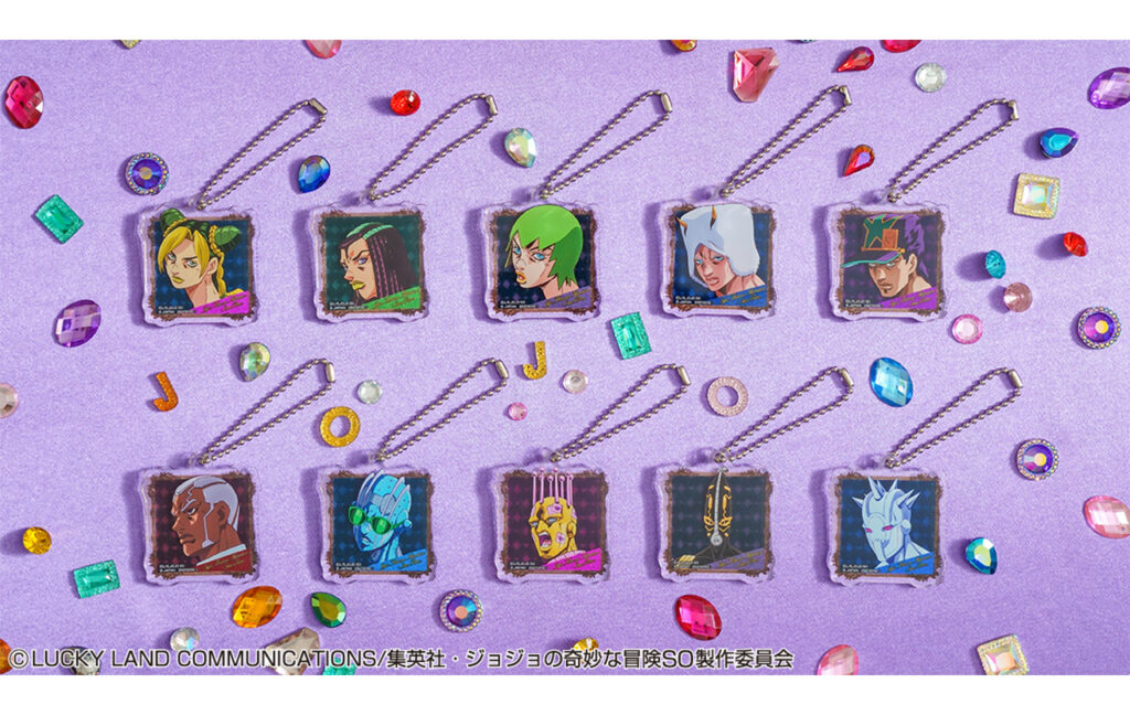 ジョジョの奇妙な冒険 ストーンオーシャン アクリルチャーム