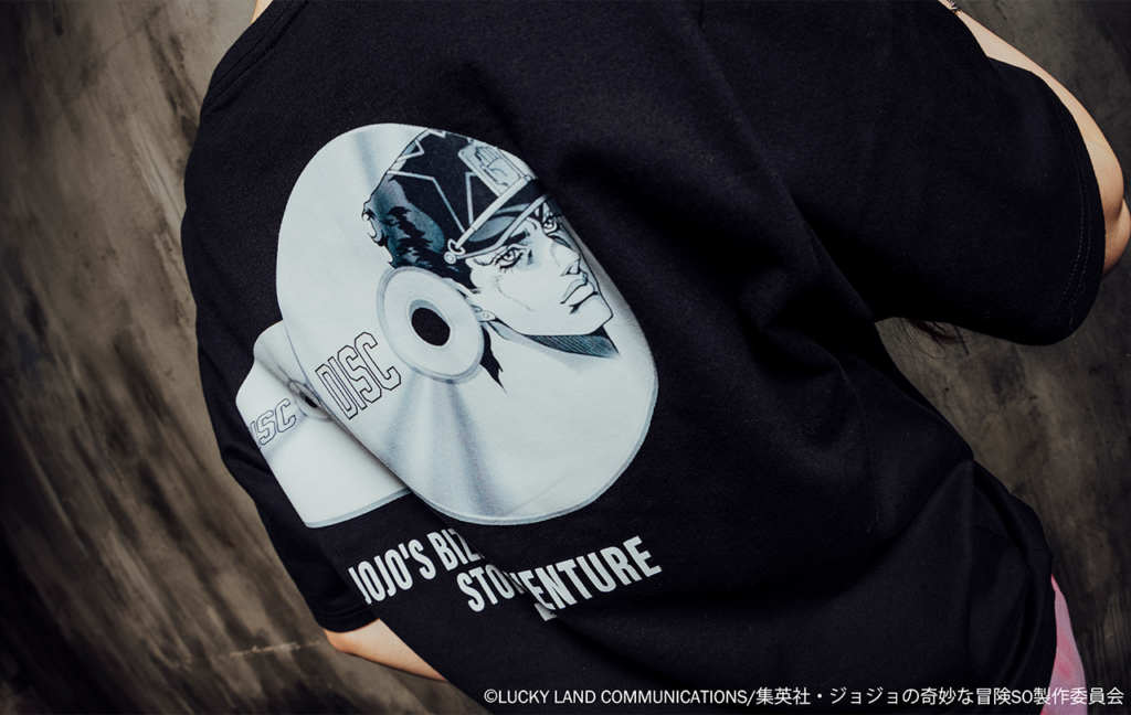 X-girl × STONE OCEAN DISC S/S TEE