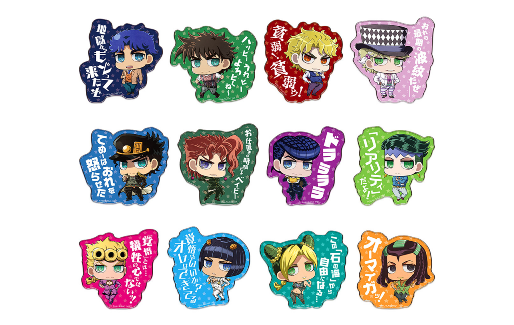 JOJO WORLD2 アクリルバッジ