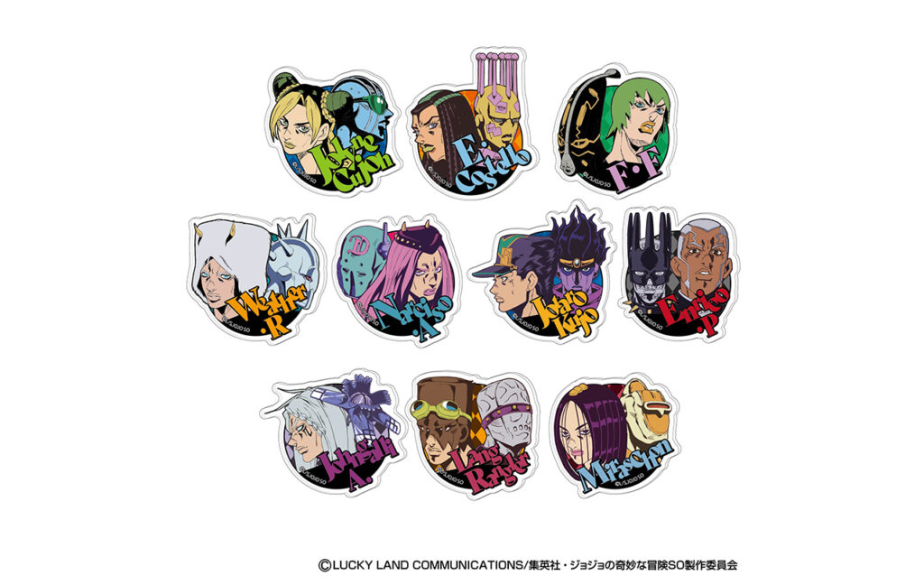 ジョジョの奇妙な冒険 ストーンオーシャン/アクリルバッジ