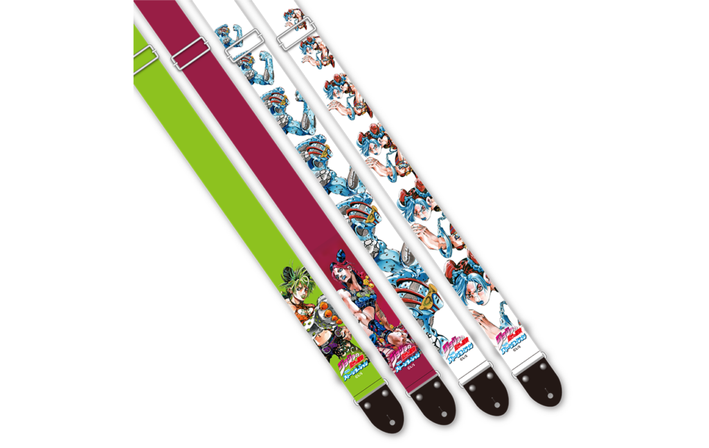 ジョジョの奇妙な冒険 ストーンオーシャン　ギター用ストラップ