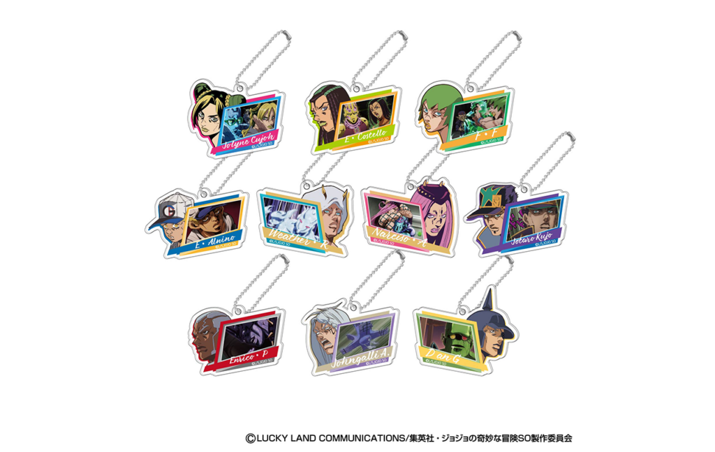 ジョジョの奇妙な冒険 ストーンオーシャン/デコフレアクリルキーホルダー