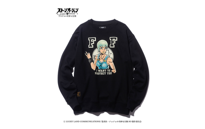 ジョジョの奇妙な冒険 ストーンオーシャン【glamb】F・F Sweat | GOODS