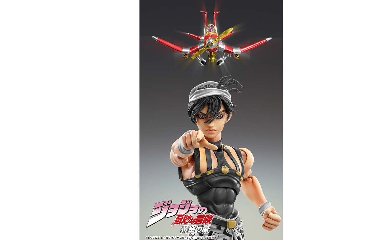 ジョジョの奇妙な冒険 第5部』超像可動 「ナランチャ・ギルガ&As Ver