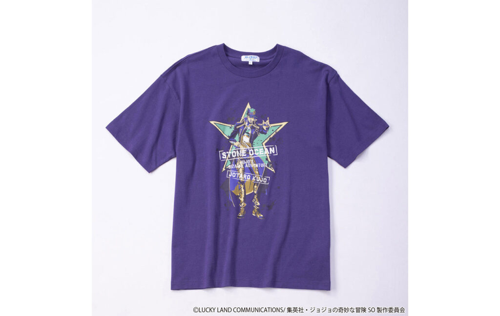 アニメ『ジョジョの奇妙な冒険　ストーンオーシャン』Tシャツ