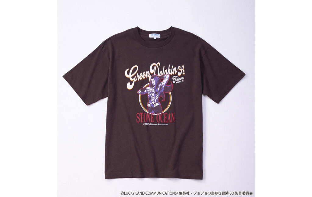 アニメ『ジョジョの奇妙な冒険　ストーンオーシャン』Tシャツ
