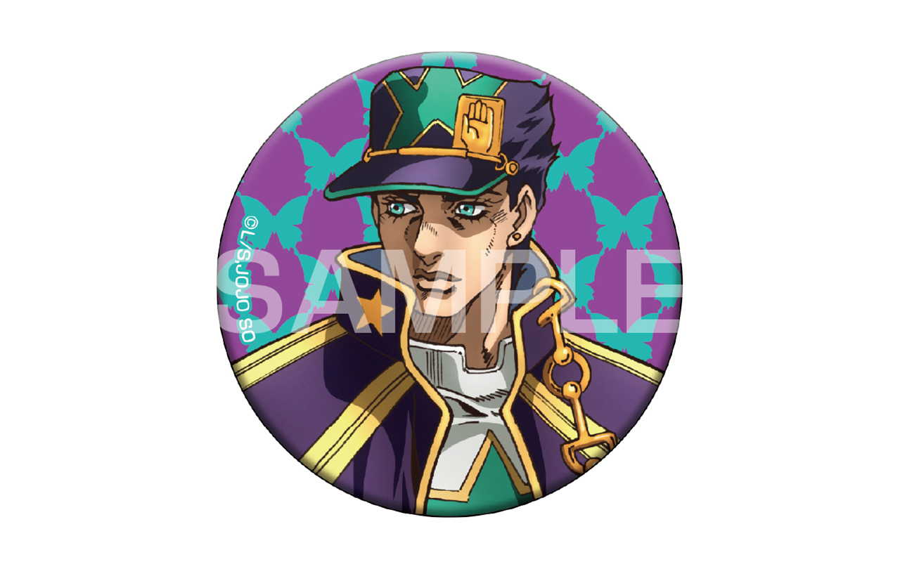 未使用品　ジョジョの奇妙な冒険　ジョジョ展金沢限定　缶バッジ　6個セット 描き下ろし 缶バッジ ジョジョの奇妙な冒険 金沢JOJO展 ジョニー