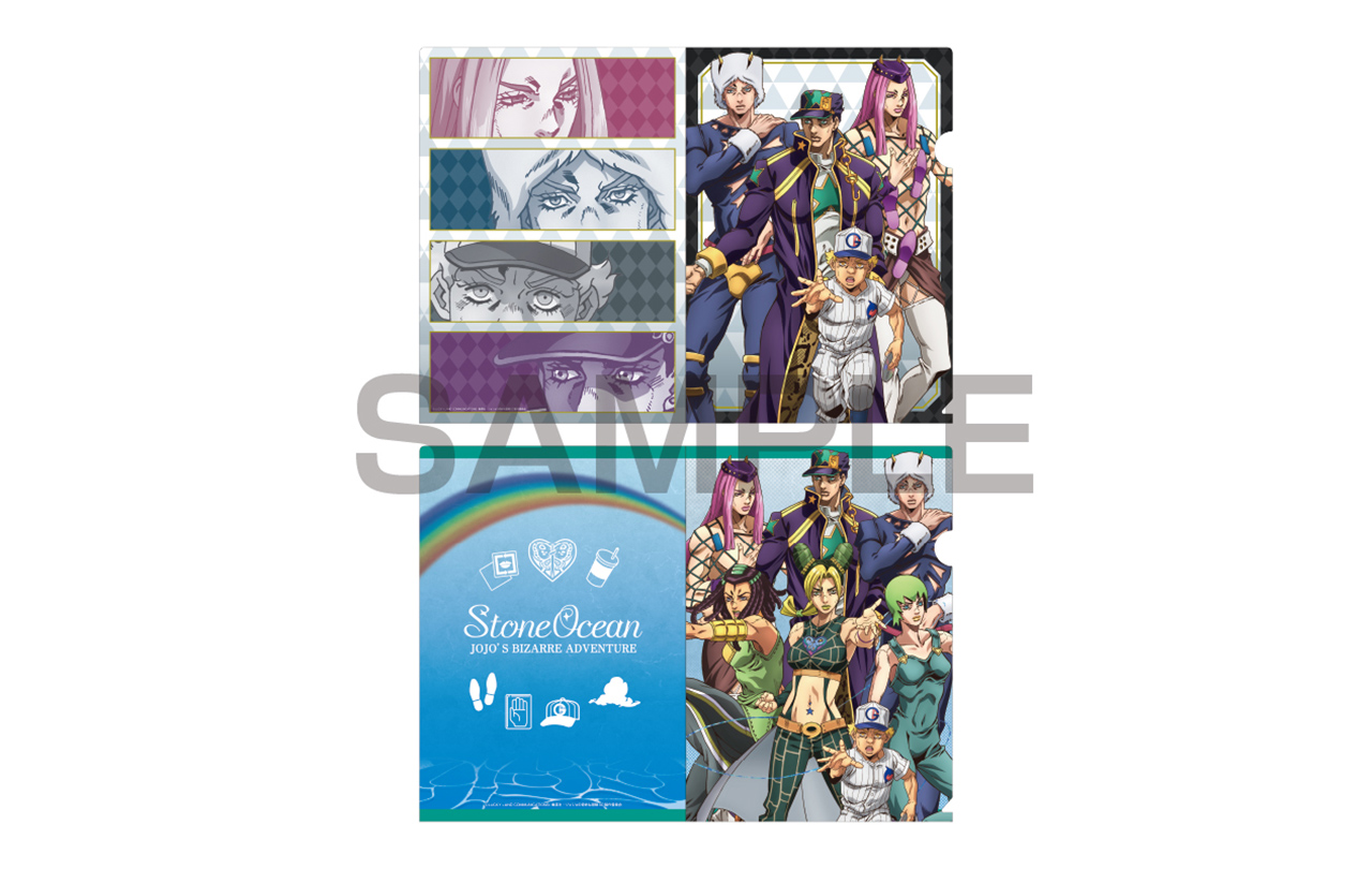 描き下ろしクリアファイルセット | GOODS | 「ジョジョの奇妙な冒険