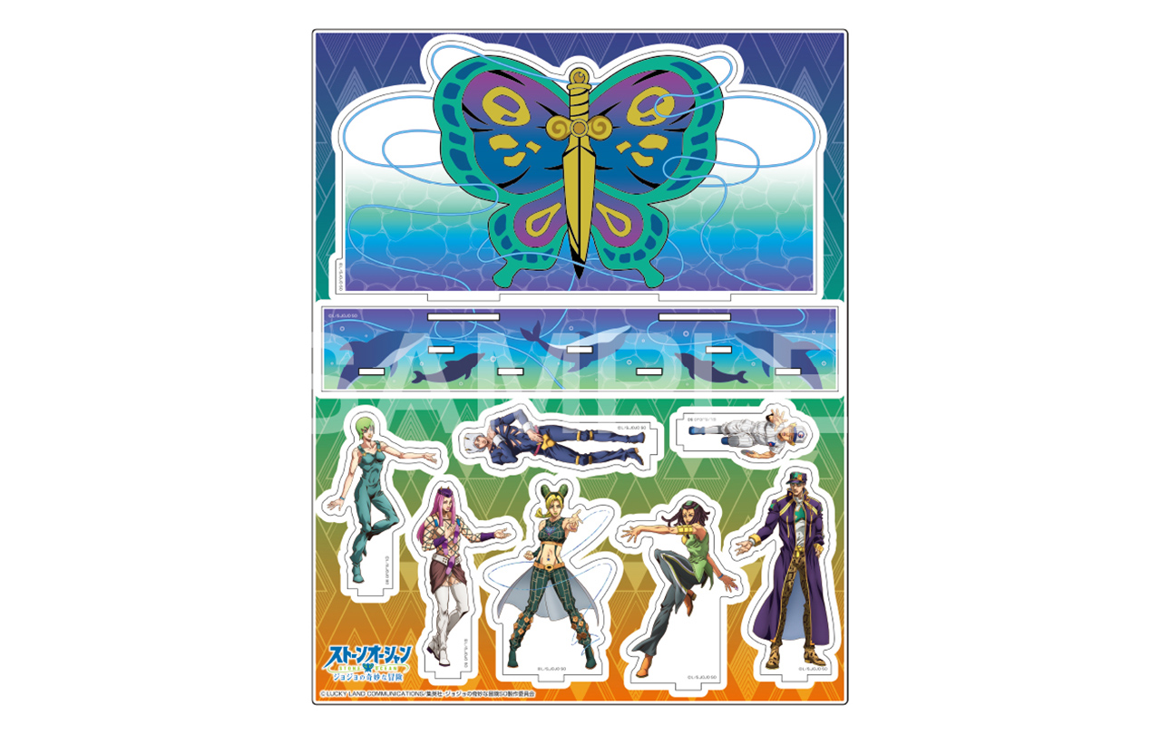 描き下ろしアクリルジオラマ | GOODS | 「ジョジョの奇妙な冒険」公式