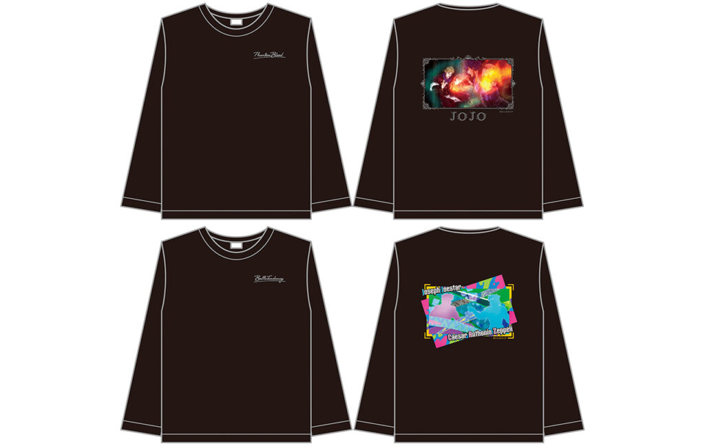 アニメ「ジョジョの奇妙な冒険 ファントムブラッド/戦闘潮流」ロングTシャツ