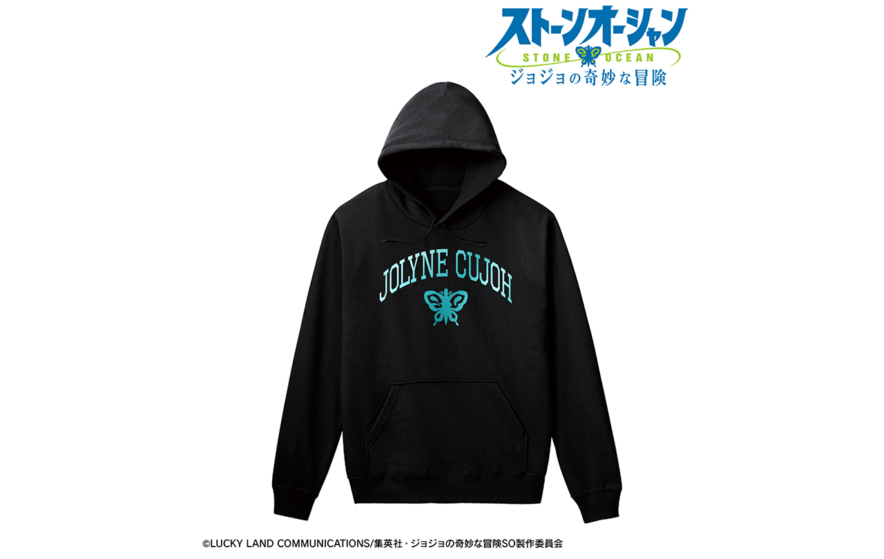 空条徐倫 箔プリントパーカー | GOODS | 「ジョジョの奇妙な冒険」公式