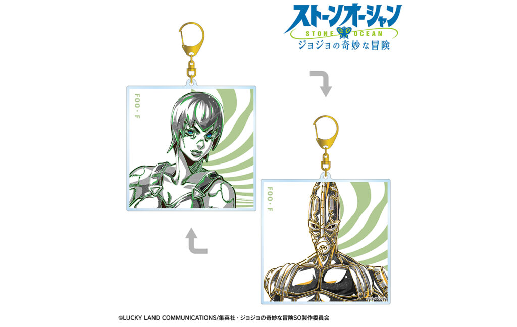 フー・F&FOO・F Ani-Art BLACK LABEL 両面BIGアクリルキーホルダー