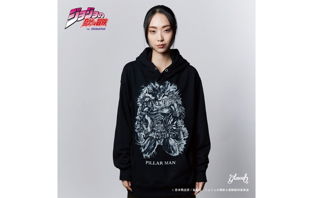 アニメ【ジョジョの奇妙な冒険】glamb パーカー