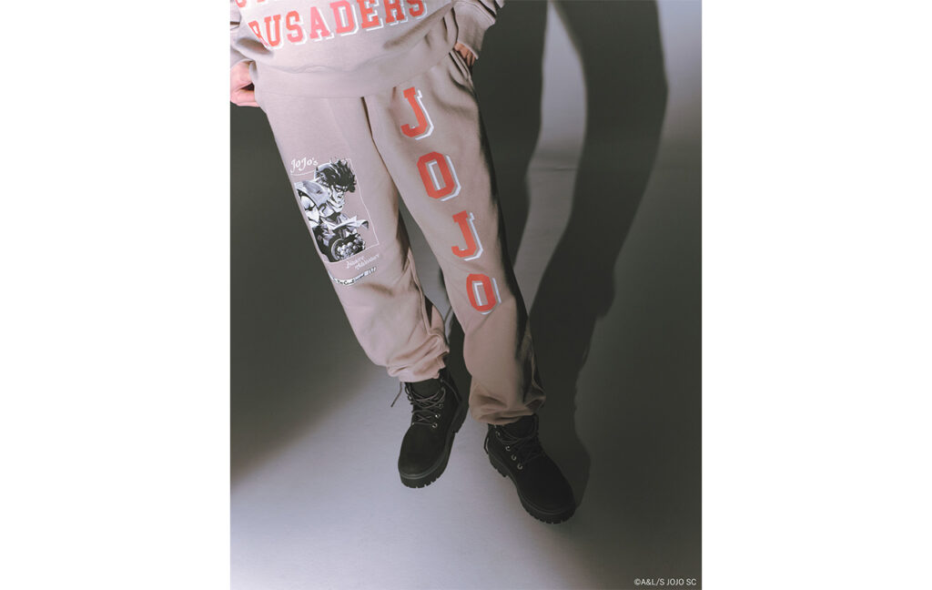 【ジョジョの奇妙な冒険 スターダストクルセイダース×X-girl】 SWEAT PANTS