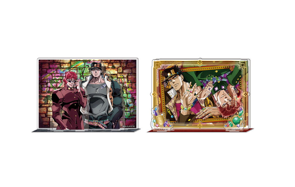 アニメ「ジョジョの奇妙な冒険 スターダストクルセイダース」アクリルジオラマ