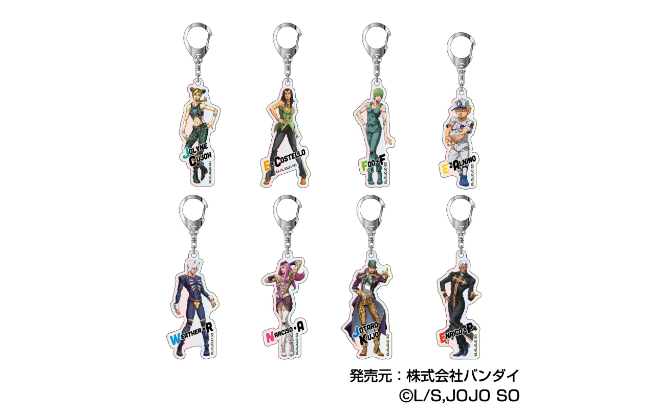 ジョジョの奇妙な冒険 オーロラアクリルキーホルダー』 ファントム
