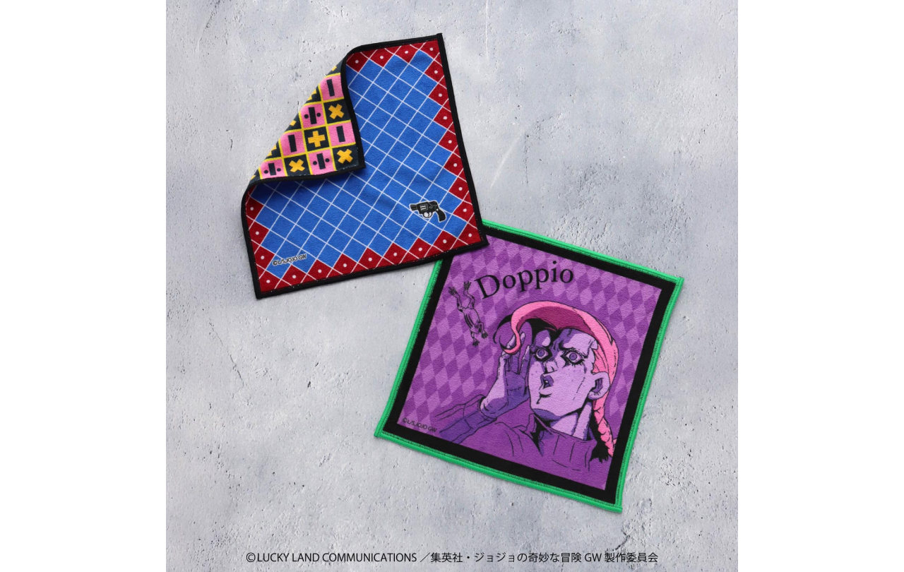 アニメ『ジョジョの奇妙な冒険 黄金の風』の雑貨アイテム発売