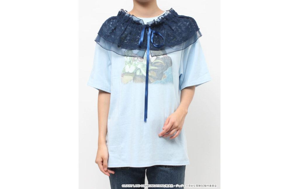 ジョジョの奇妙な冒険 ストーンオーシャン×jouetie ｵｰﾊﾞｰTｼｬﾂ
