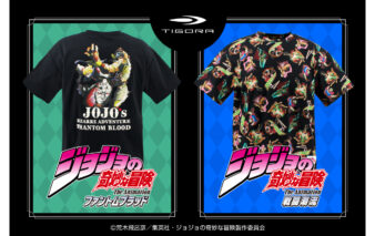 アニメ『ジョジョの奇妙な冒険 ファントムブラッド／戦闘潮流』TIGORAコラボTシャツ